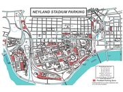 Neyland Stadium Parking Lots