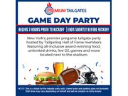 Premium Tailgate Tent - NY