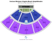 Virginia Beach Amphitheatre - Parking Lot