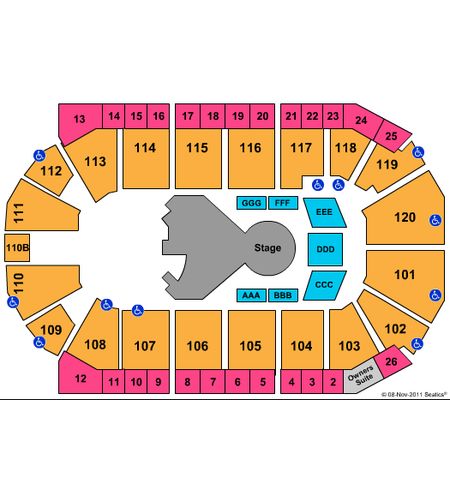 1stBank Center