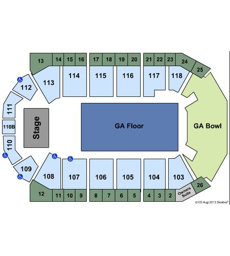 1stBank Center