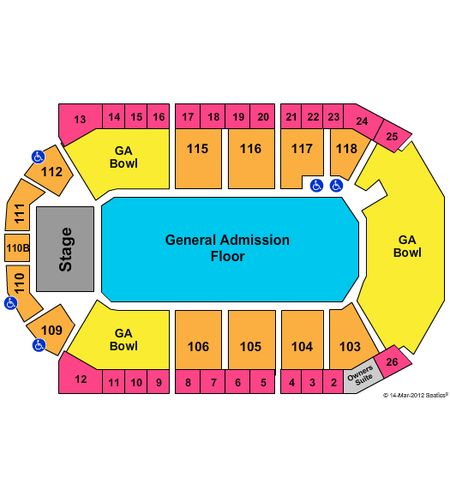 1stBank Center