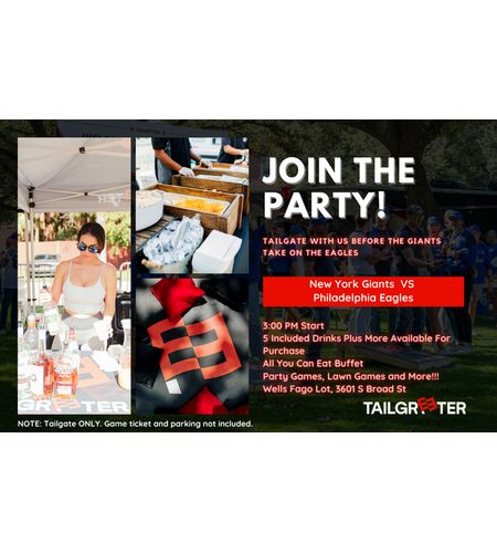 All-Inclusive Tailgate Lot - Philly