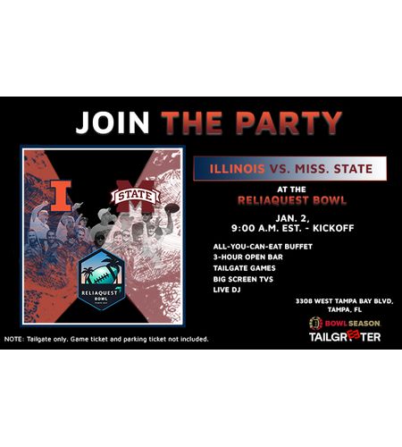 All-Inclusive Tailgates Lot