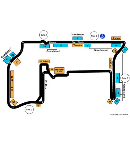 Baltimore Grand Prix Track