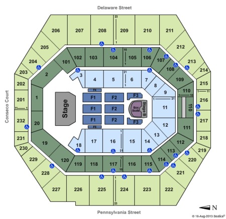 Janet Jackson Bankers Life Seating Chart