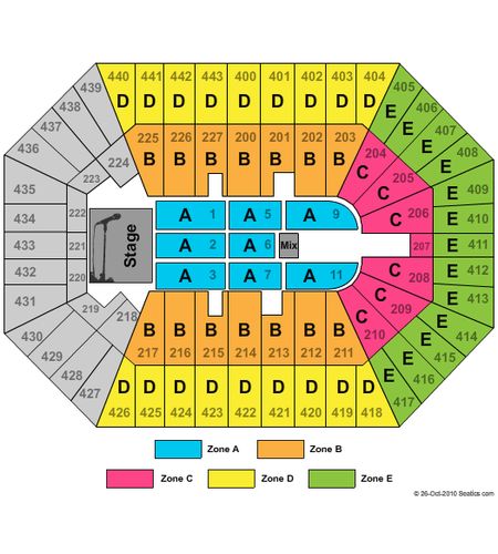 bradley center bmo harris tickets seating charts tso zone gamestub milwaukee capacity dunham jeff wi map venue stub