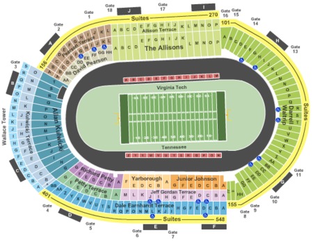 bristol motor speedway tickets bristol motor speedway in bristol bristol dragway seating chart