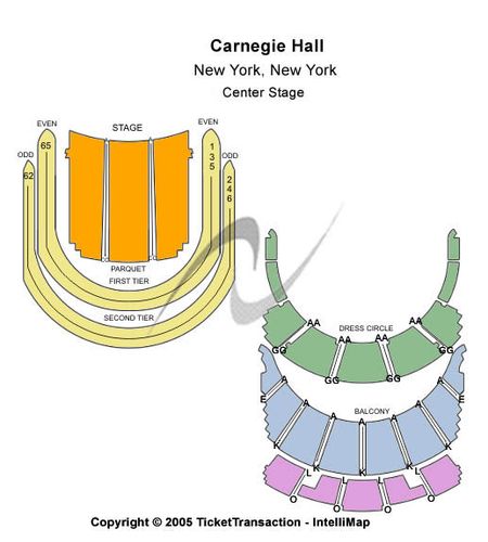 Carnegie Hall - Isaac Stern Auditorium