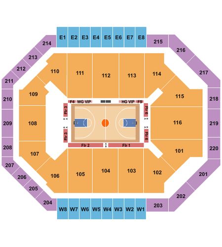 Chartway Arena at Ted Constant Convocation Center