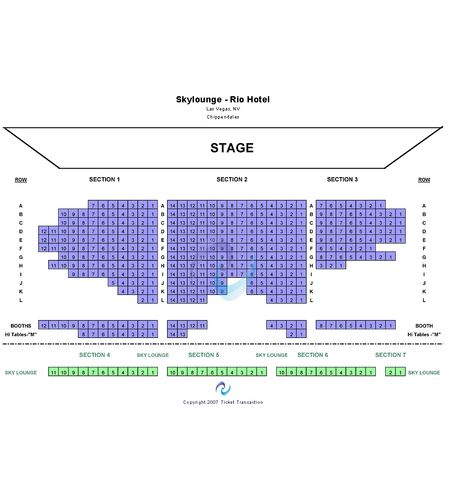 Chippendales Theatre at Rio Las Vegas