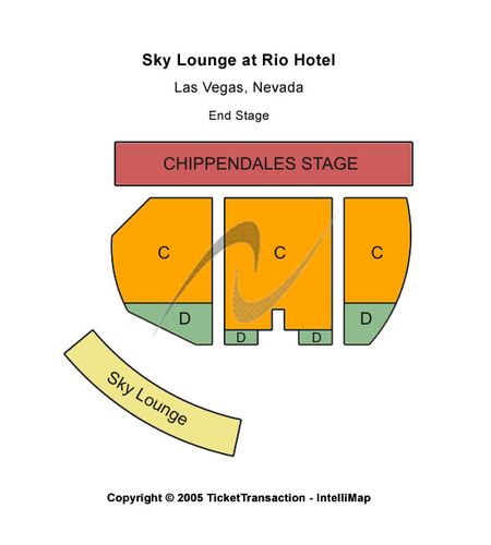 Chippendales Theatre at Rio Las Vegas