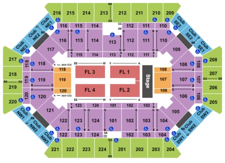 donald l tucker center at tallahassee leon county civic center donald l tucker center seating chart