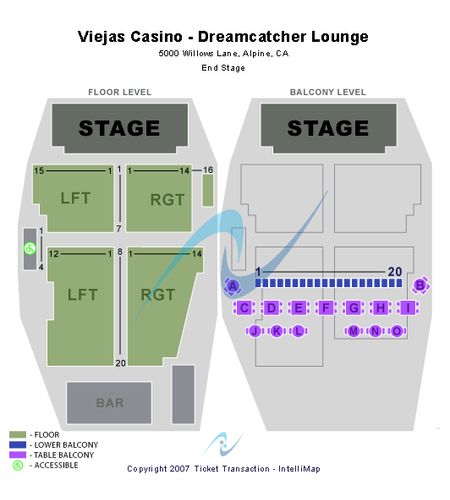 Dreamcatcher Lounge at Viejas Casino & Resort