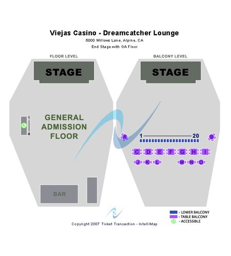 Dreamcatcher Lounge at Viejas Casino & Resort