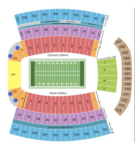 Frank Howard Field at Clemson Memorial Stadium