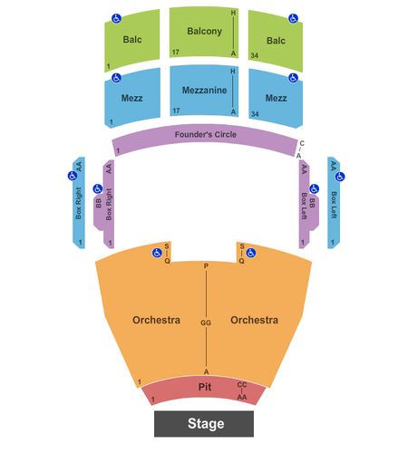 Fred Kavli Theatre At Bank Of America Performing Arts Center