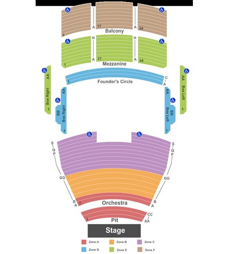 Fred Kavli Theatre At Bank Of America Performing Arts Center