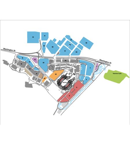 Gillette Stadium Parking Lots