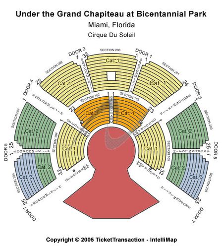Grand Chapiteau At Bicentennial Park