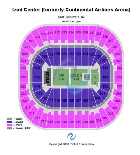 Izod Center