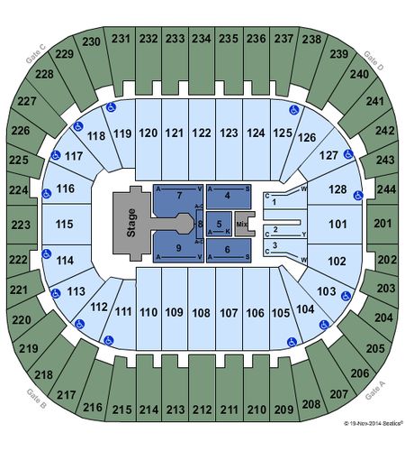 Izod Center