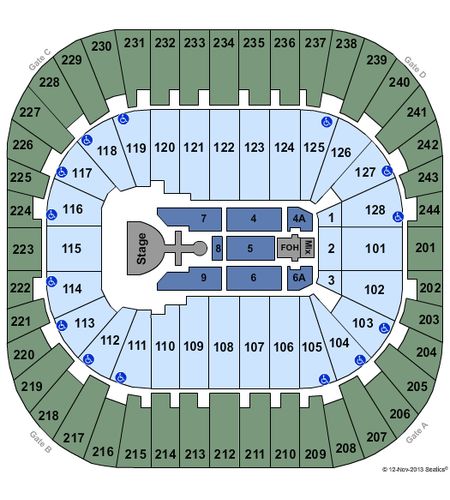 Izod Center