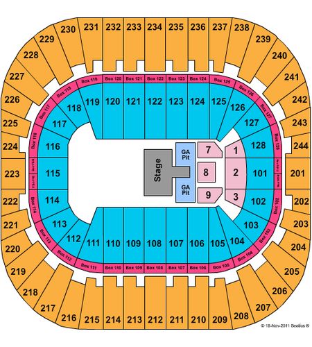 Izod Center