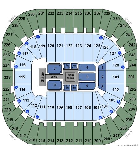 Izod Center