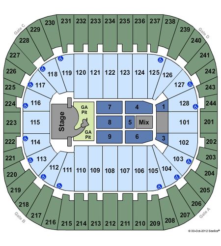 Izod Center