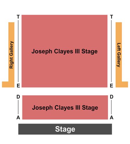 Joseph Clayes III Stage at Cygnet Theatre
