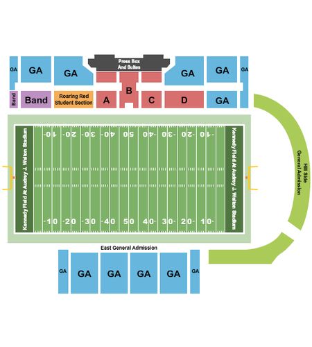 Kennedy Field At Audrey J. Walton Stadium