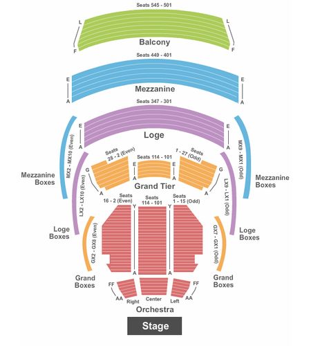 Kravis Center - Dreyfoos Concert Hall