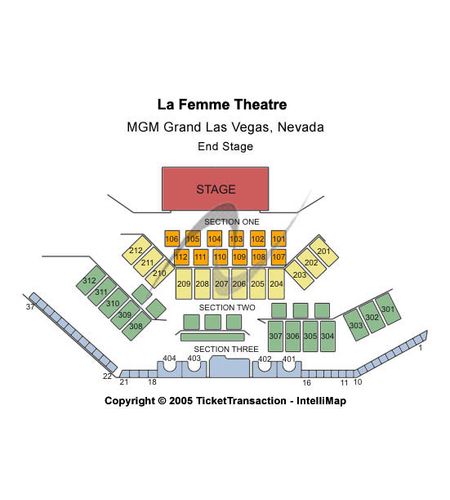 La Femme Theater- MGM Grand