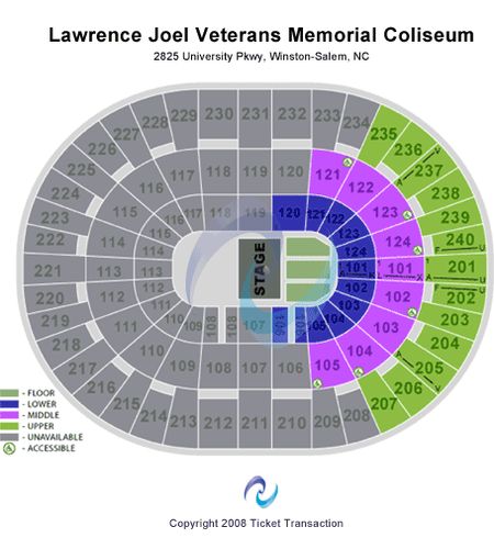 Lawrence Joel Veterans Memorial Coliseum