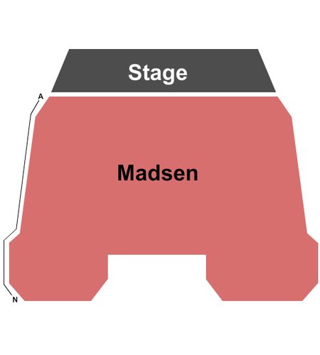 Madsen Recital Hall at Harris Fine Arts Center