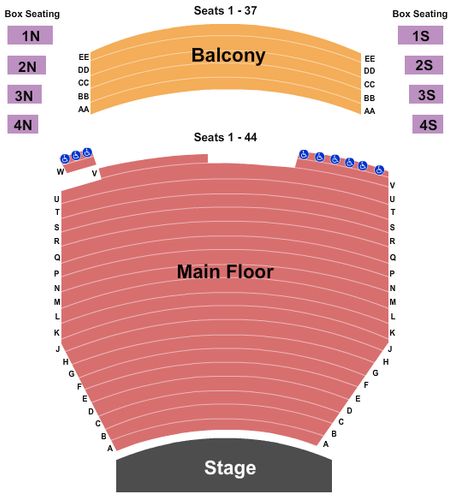 Main Theatre at St. John's Arts and Culture Centre