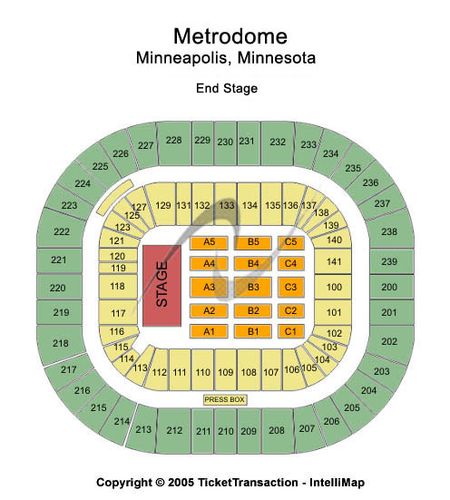 Mall of America Field At Hubert H Humphrey Metrodome