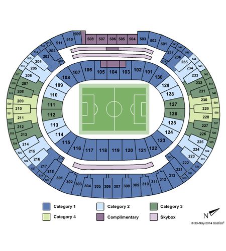 Maracana Stadium At Maracana Olympic Complex