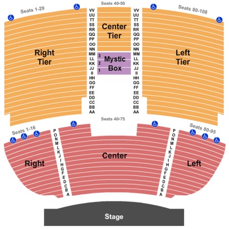 mystic lake showroom seating plan brokeasshome com jacobs pavilion seating chart with seat numbers