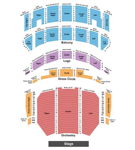 Nederlander Theatre at Ford Center for the Performing Arts