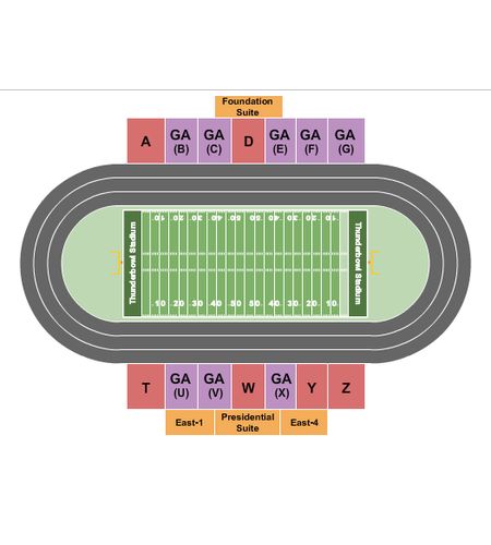 Neta and Eddie DeRose Thunderbowl Stadium