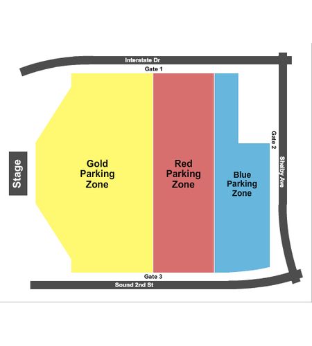 Nissan Stadium Parking Lots