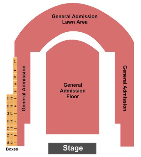 Outdoor Amphitheater At Ford Idaho Center