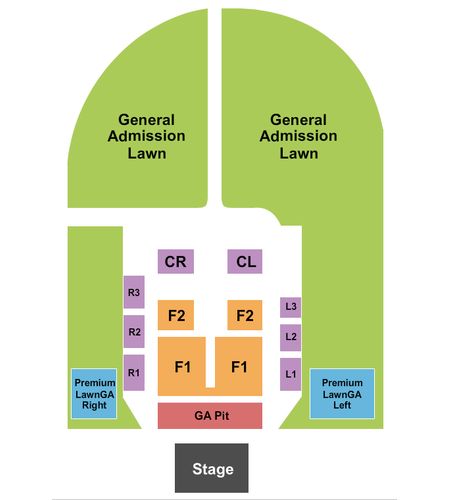 Outdoor Amphitheater At Ford Idaho Center