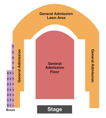 Outdoor Amphitheater At Ford Idaho Center