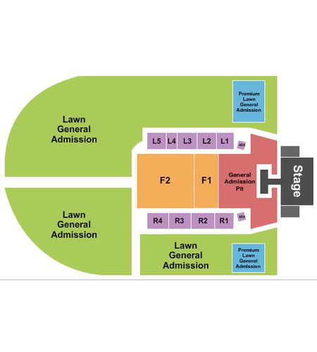 Outdoor Amphitheater At Ford Idaho Center