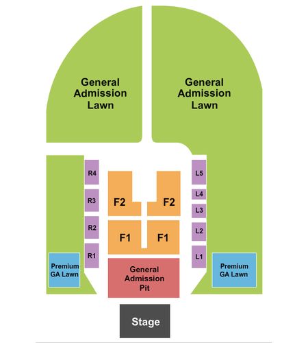 Outdoor Amphitheater At Ford Idaho Center