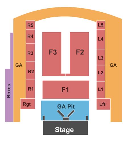 Outdoor Amphitheater At Ford Idaho Center