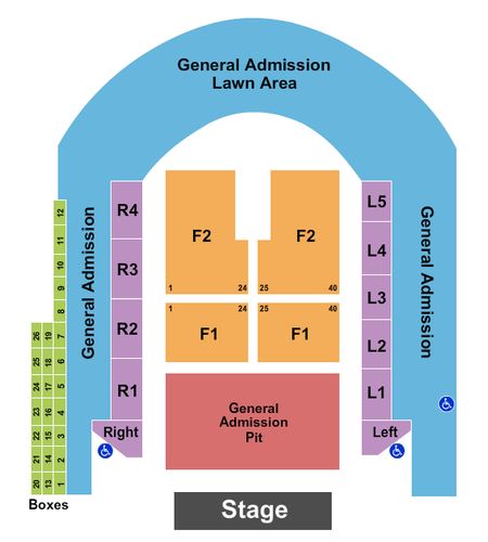 Outdoor Amphitheater At Ford Idaho Center
